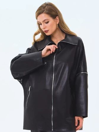 Кожаная куртка премиум класса для женщин 3088-1