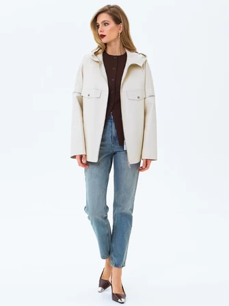 Женская кожаная куртка премиум класса 3086-1