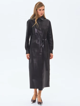 Плащ женский кожаный премиум класса 3091-0