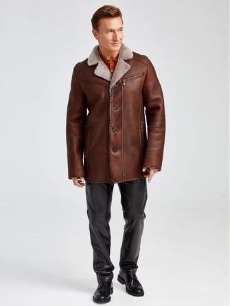 Классическая мужская дубленка 402-1