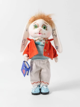 Игрушка Заяц-книголюб, сувенирная продукция, артикул 18031-0