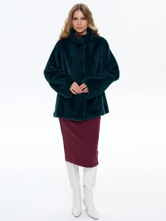 Короткая женская норковая куртка Жанет-2-1